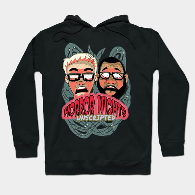 HHN UPDATES X HORROR NIGHTS UNSCRIPTED COLLAB Hoodie by HHN UPDATES